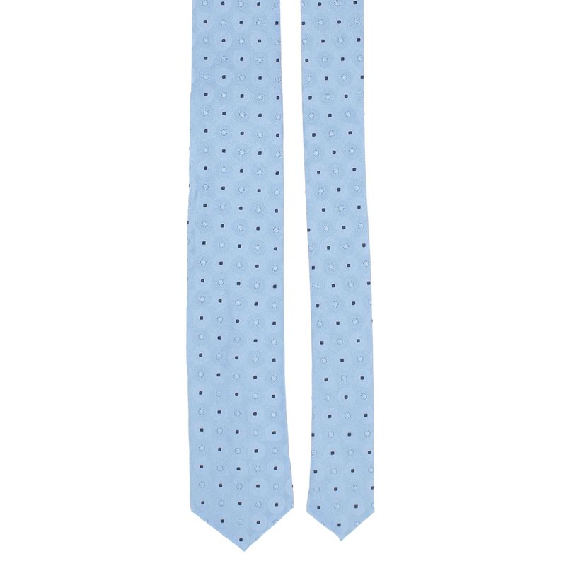 Fashion, accesorii si bijuterii - Barbati - Accesorii barbati - Cravate si papioane barbati - Cravata, din material sintetic, 145 x 5.5 cm, Albastru - CRV318 - Infinity.ro