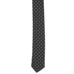 Fashion, accesorii si bijuterii - Barbati - Accesorii barbati - Cravate si papioane barbati - Cravata, Buticcochet, din material sintetic, 145 x 5.5 cm, Negru - CRV310 - Infinity.ro