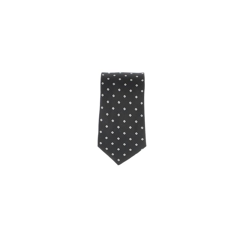 Fashion, accesorii si bijuterii - Barbati - Accesorii barbati - Cravate si papioane barbati - Cravata, Buticcochet, din material sintetic, 145 x 5.5 cm, Negru - CRV310 - Infinity.ro