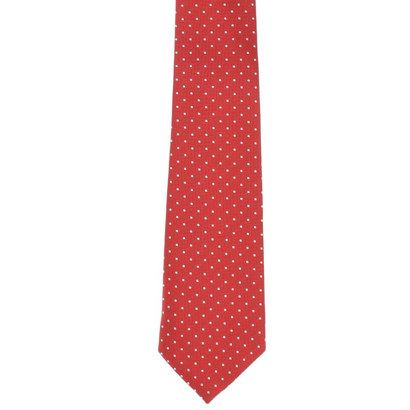 Fashion, accesorii si bijuterii - Barbati - Accesorii barbati - Cravate si papioane barbati - Cravata, Buticcochet, din material sintetic, 145 x 5.5 cm, Rosu - CRV309 - Infinity.ro