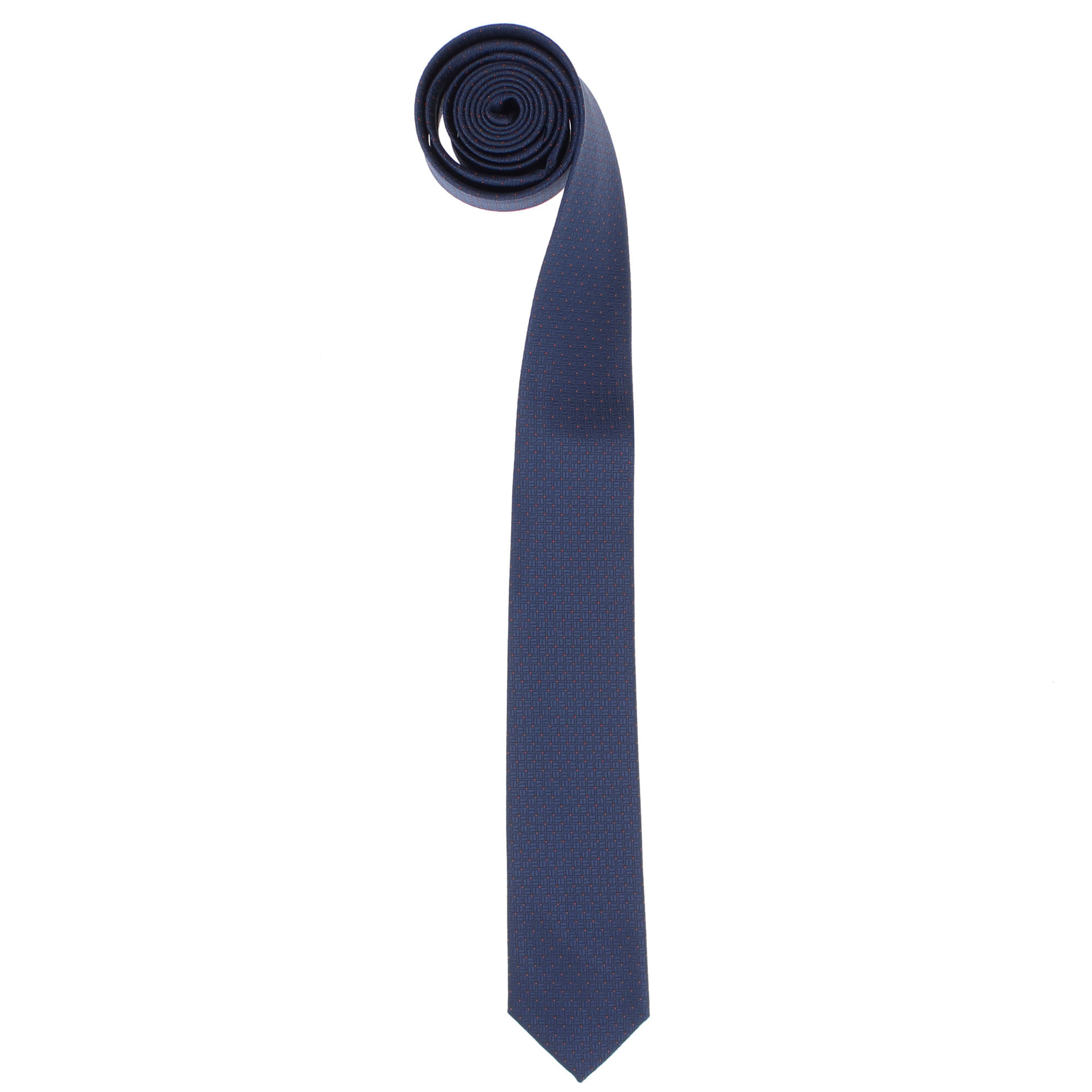Cravata, Buticcochet, din material sintetic, 145 x 5.5 cm, Bleumarin - CRV312