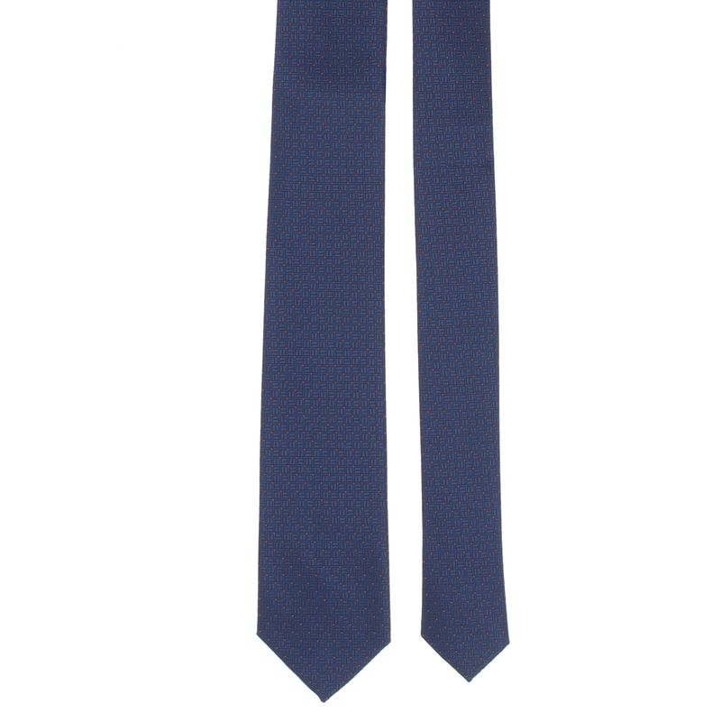 Fashion, accesorii si bijuterii - Barbati - Accesorii barbati - Cravate si papioane barbati - Cravata, Buticcochet, din material sintetic, 145 x 5.5 cm, Bleumarin - CRV312 - Infinity.ro