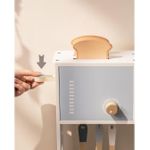 Jucarii, Copii si Bebe - Jucarii si jocuri - Jucarii de rol - Bucatarii copii - Bucatarie din lemn, Copii, accesorii incluse, ladita cu alimente, prajitor de paine, aparat de gheata, 72x28x92, +3 ani - Infinity.ro