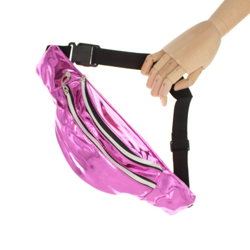 Fashion, accesorii si bijuterii - Femei - Accesorii femei - Genti si rucsacuri femei - Borseta, din material sintetic, ButicCochet, 37 x 14 cm, 2 compartimente, Fucsia - BRS558 - Infinity.ro