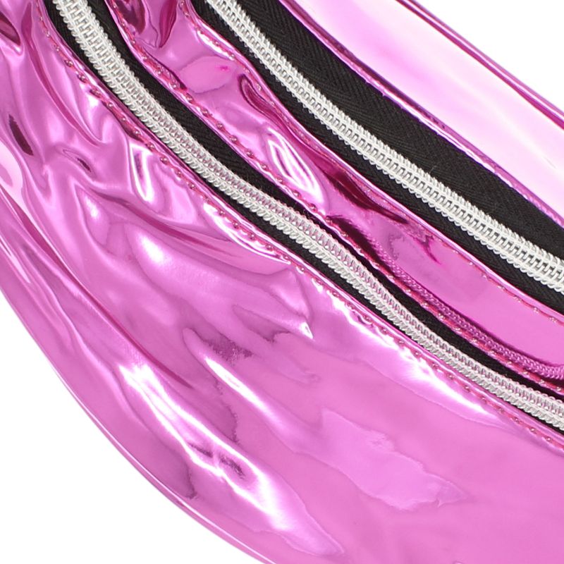 Fashion, accesorii si bijuterii - Femei - Accesorii femei - Genti si rucsacuri femei - Borseta, din material sintetic, ButicCochet, 37 x 14 cm, 2 compartimente, Fucsia - BRS558 - Infinity.ro