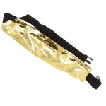 Fashion, accesorii si bijuterii - Femei - Accesorii femei - Genti si rucsacuri femei - Borseta, din material sintetic, ButicCochet, 37 x 14 cm, 2 compartimente, Auriu - BRS556 - Infinity.ro
