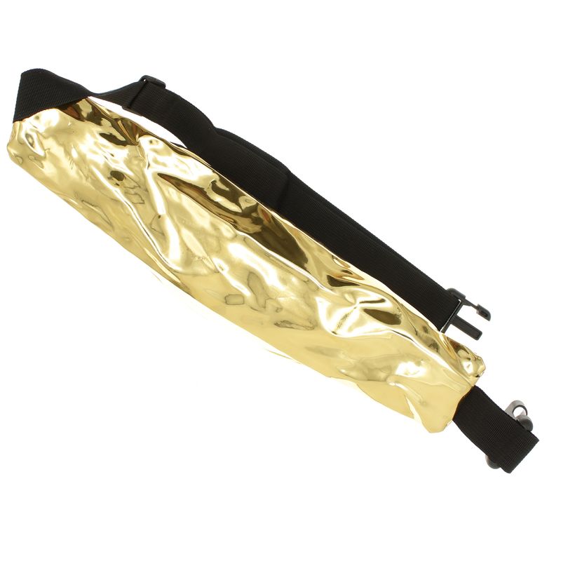 Fashion, accesorii si bijuterii - Femei - Accesorii femei - Genti si rucsacuri femei - Borseta, din material sintetic, ButicCochet, 37 x 14 cm, 2 compartimente, Auriu - BRS556 - Infinity.ro