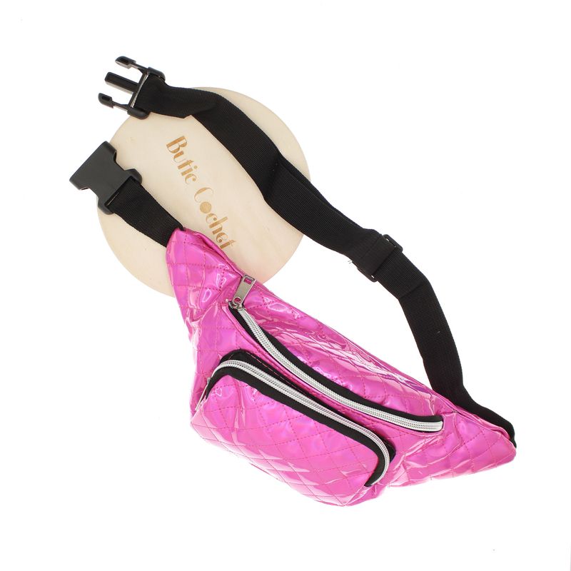 Fashion, accesorii si bijuterii - Femei - Accesorii femei - Genti si rucsacuri femei - Borseta, din material sintetic, ButicCochet, 30 x 12 cm, 2 compartimente, Fucsia - BRS551 - Infinity.ro