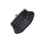 Fashion, accesorii si bijuterii - Femei - Accesorii femei - Portofele femei - Portmoneu dama, din piele naturala, ButicCochet, 16 x 9 cm, Negru - PR1195 - Infinity.ro