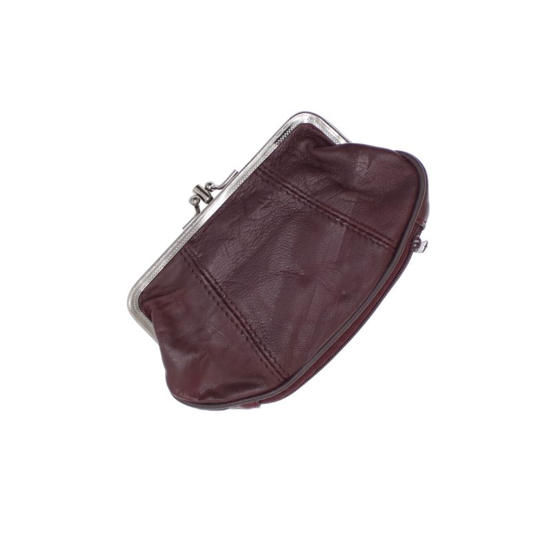 Fashion, accesorii si bijuterii - Femei - Accesorii femei - Portofele femei - Portmoneu dama, din piele naturala, ButicCochet, 16 x 9 cm, Visiniu - PR1197 - Infinity.ro