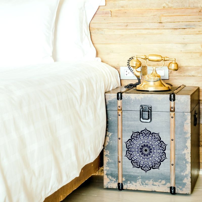 Casa si Gradina - Decoratiuni - DIY - Sabloane decorative pereti - Sablon Perete 250mm MANALI MANDALA 0.7mm model MXSP7601 marime 250mm X 250mm, 250mm X 250mm - Infinity.ro