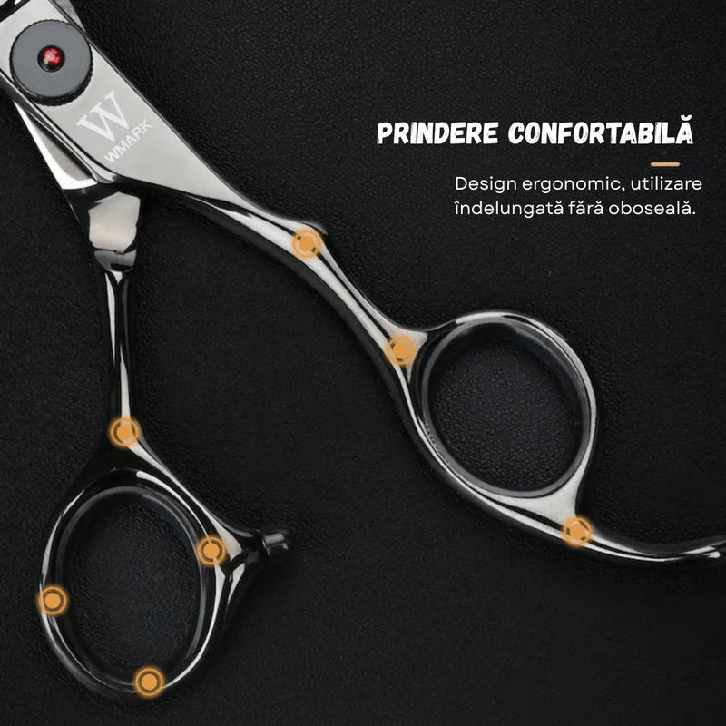 Ingrijire personala si Cosmetice - Ingrijire personala - Ingrijire par - Foarfece de tuns - Set Foarfeca Tuns + Filat BIRAI Katana, Otel 440C, Profesional, Precizie Mare - Infinity.ro