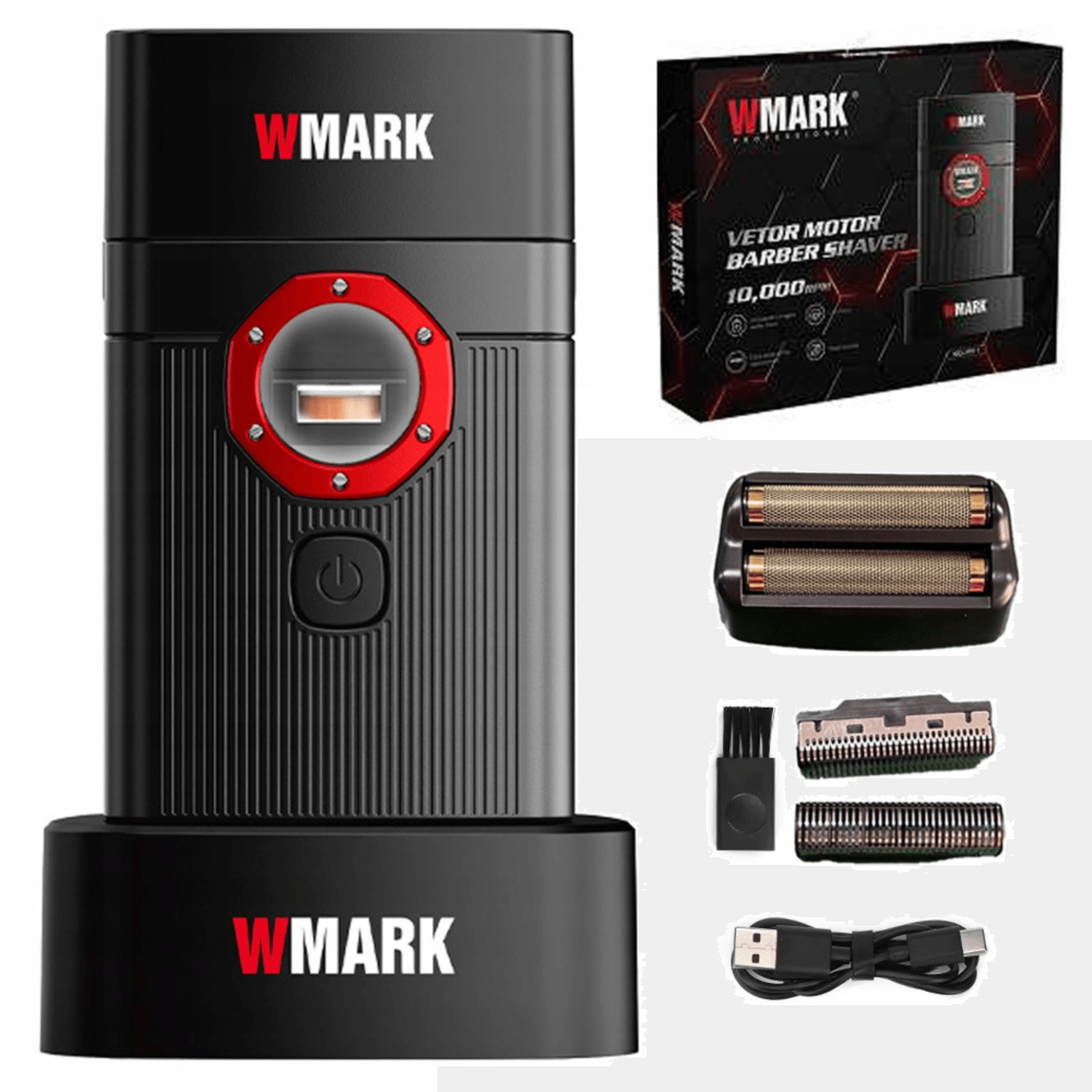 Aparat de Ras si Barbierit Electric, Profesional, BIRAI Spider 911, Motor 10.000 RPM