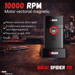 Ingrijire personala si Cosmetice - Aparate & accesorii ingrijire personala - Aparate de ras si tuns - Aparate de ras electrice - Aparat de Ras si Barbierit Electric, Profesional, BIRAI Spider 911, Motor 10.000 RPM - Infinity.ro