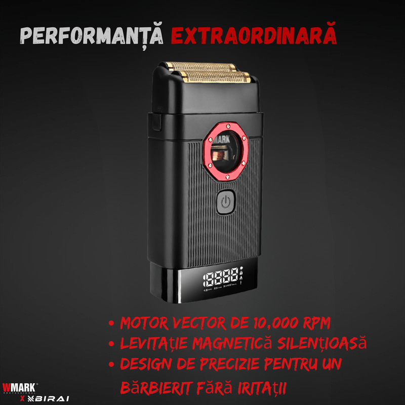Ingrijire personala si Cosmetice - Aparate & accesorii ingrijire personala - Aparate de ras si tuns - Aparate de ras electrice - Aparat de Ras si Barbierit Electric, Profesional, BIRAI Spider 911, Motor 10.000 RPM - Infinity.ro