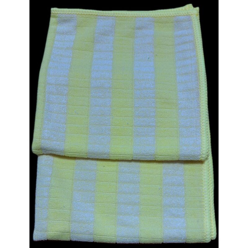 Market - Curatenie si intretinere casa - Produse bucatarie - Lavete si bureti - Laveta profesionala din microfibra  MW-003 Galbena 2bucati/set - Infinity.ro