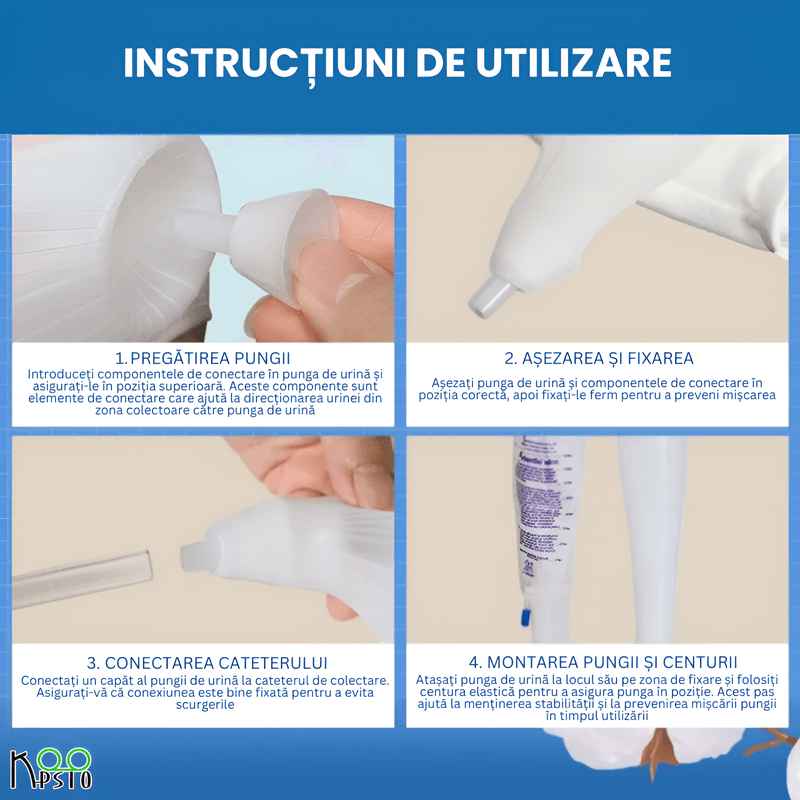 Ingrijire personala si Cosmetice - Ingrijire personala - Igiena intima - Scutece adulti si chiloti incontinenta - Set Chiloti Urinari Barbati Koopsio, Solutie Eficienta Incontinenta Marime 4XL 78-104 - Infinity.ro