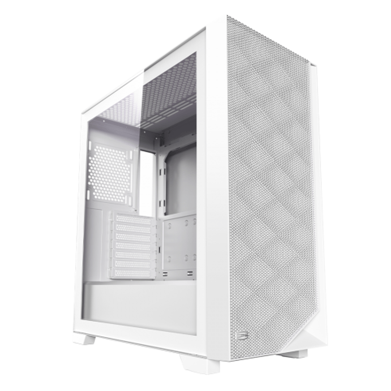 PC, gaming si accesorii - Componente PC - Componente - Carcase PC si server - Carcasa PCCooler C3 D510, Middle Tower, 8 ventilatoare, USB 3.1, Alb - Infinity.ro