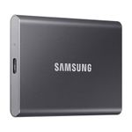 PC, gaming si accesorii - Periferice PC - SSD-uri externe - SSD extern Samsung T7 Portabil, 4TB, USB 3.2 Gen 2, Titan Grey - Infinity.ro