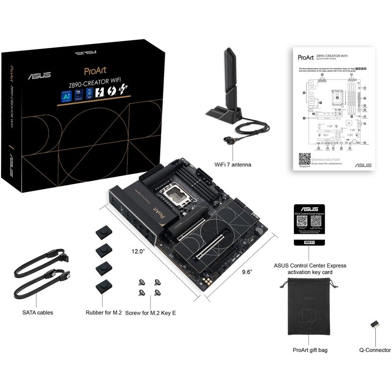 PC, gaming si accesorii - Componente PC - Componente - Placi de baza - Placa de baza ASUS ProArt Z890-CREATOR WIFI, Socket LGA1851 - Infinity.ro