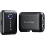 TV, Audio-Video si Foto - Accesorii TV si audio - Microfoane - Microfon wireless Saramonic Blink500B2+, 2 microfoane, autonomie 20h, raza 150m, noise canceling, Negru - Infinity.ro