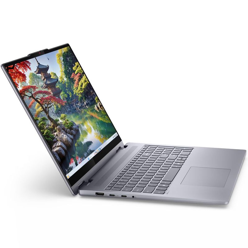 Laptop, Telefoane si Tablete - Laptopuri si accesorii - Laptopuri - Laptop Lenovo IdeaPad 5 2-in-1 16IAL10, Intel Core Ultra 5 225U, 16GB RAM, 512GB SSD, Luna Grey - Infinity.ro