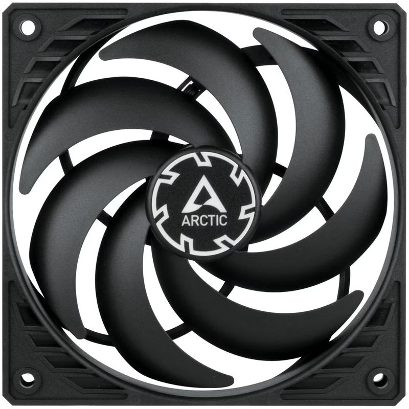 PC, gaming si accesorii - Componente PC - Coolere si Ventilatoare PC - Ventilatoare PC - Ventilator ARCTIC P12 SLIM PWM PST, pachet 3 ventilatoare, Negru - Infinity.ro