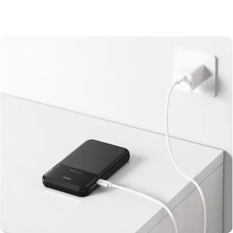 Laptop, Telefoane si Tablete - Telefoane mobile si accesorii - Accesorii Telefoane - Baterii externe - Baterie externa EcoFlow Rapid MagSafe Qi2 5000 mAh, Negru - Infinity.ro