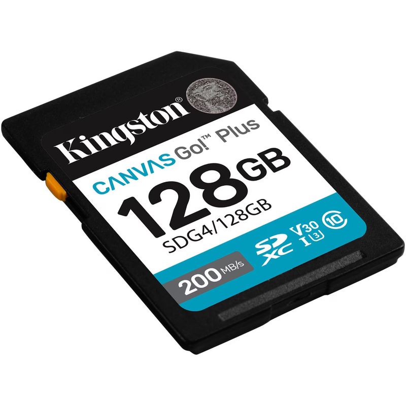 TV, Audio-Video si Foto - Aparate foto si accesorii - Accesorii foto si video - Carduri memorie - Card de Memorie SDXC Kingston 128GB Canvas GO Plus CL 10 - Infinity.ro
