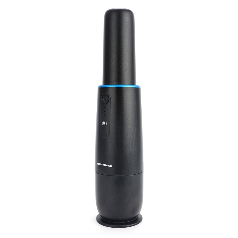 Electronice si Electrocasnice - Ingrijirea locuintei - Aspiratoare - Aspirator de mana Heinner Blackstone HHVC-D7.2BK, 70W, 7.2V, autonomie 12 min, Negru - Infinity.ro