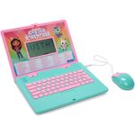 Jucarii, Copii si Bebe - Jucarii si jocuri - Jucarii & jocuri educative - Laptopuri, tablete si gadget-uri copii - Laptop educational Lexibook - Gabby's Dollhouse, bilingv EN/RO, 124 activitati - Infinity.ro