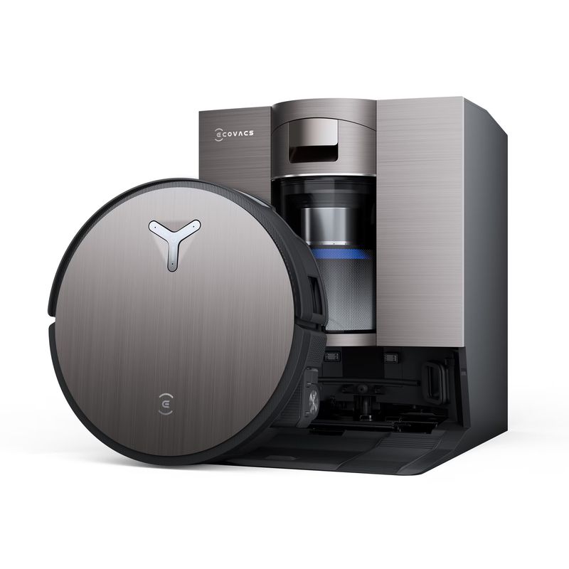 Electronice si Electrocasnice - Ingrijirea locuintei - Aspiratoare - Aspirator robot Ecovacs DEEBOT X11 OmniCyclone, 19500Pa, 6400mAh, Negru - Infinity.ro