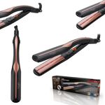 Ingrijire personala si Cosmetice - Aparate & accesorii ingrijire personala - Hair styling - Placi de indreptat parul - Placa de indreptat parul Adler, placi ceramice, tehnologie infrarosu, 120W, temperatura reglabila - Infinity.ro