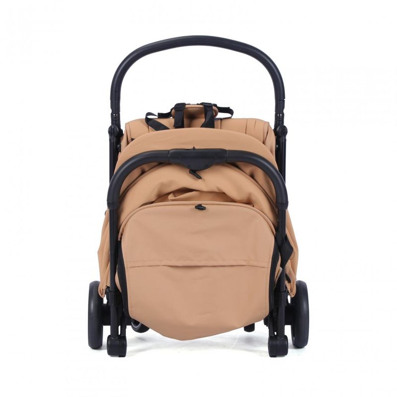 Jucarii, Copii si Bebe - Carucioare si articole de transport - Carucioare - Carucioare standard - Carucior sport U-Grow UG-517BW, autofold, compact, 0-48 luni, maro - Infinity.ro