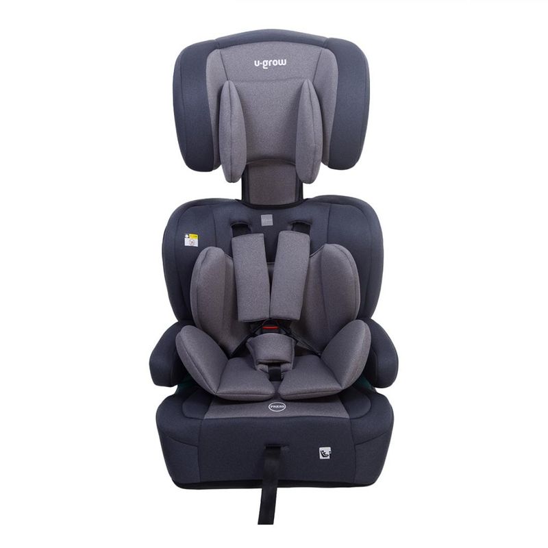 Jucarii, Copii si Bebe - Carucioare si articole de transport - Scaune auto copii - Scaun auto U-Grow UG-301ISO-GR, 76-150cm, i-Size, Isofix, gri - Infinity.ro