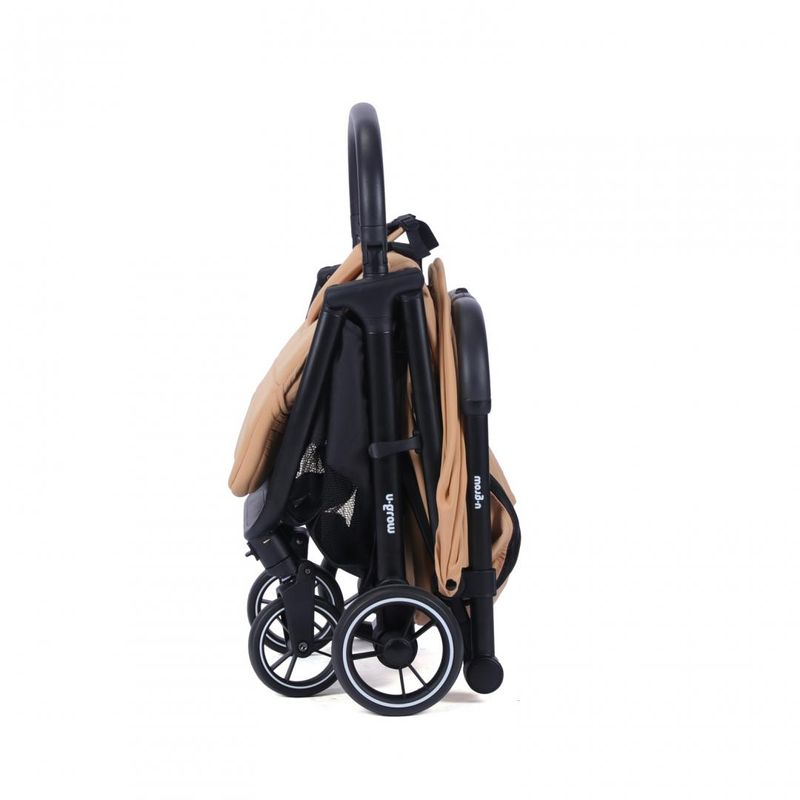 Jucarii, Copii si Bebe - Carucioare si articole de transport - Carucioare - Carucioare standard - Carucior sport U-Grow UG-517BW, autofold, compact, 0-48 luni, maro - Infinity.ro