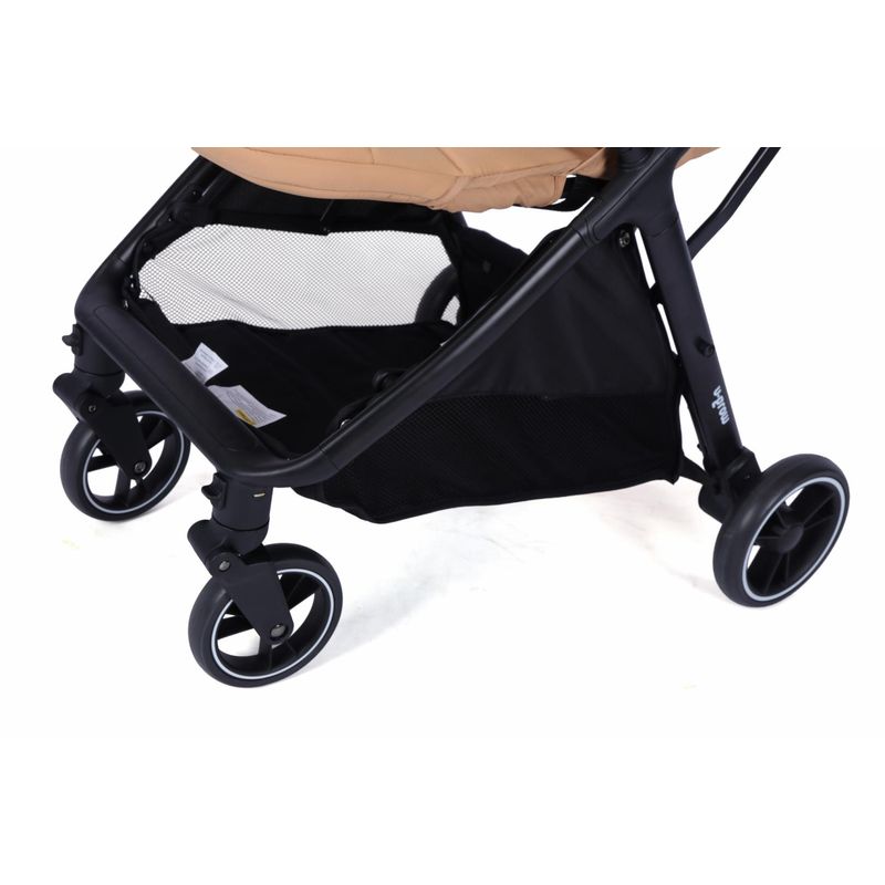 Jucarii, Copii si Bebe - Carucioare si articole de transport - Carucioare - Carucioare standard - Carucior sport U-Grow UG-517BW, autofold, compact, 0-48 luni, maro - Infinity.ro