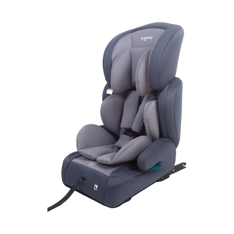 Jucarii, Copii si Bebe - Carucioare si articole de transport - Scaune auto copii - Scaun auto U-Grow UG-301ISO-GR, 76-150cm, i-Size, Isofix, gri - Infinity.ro