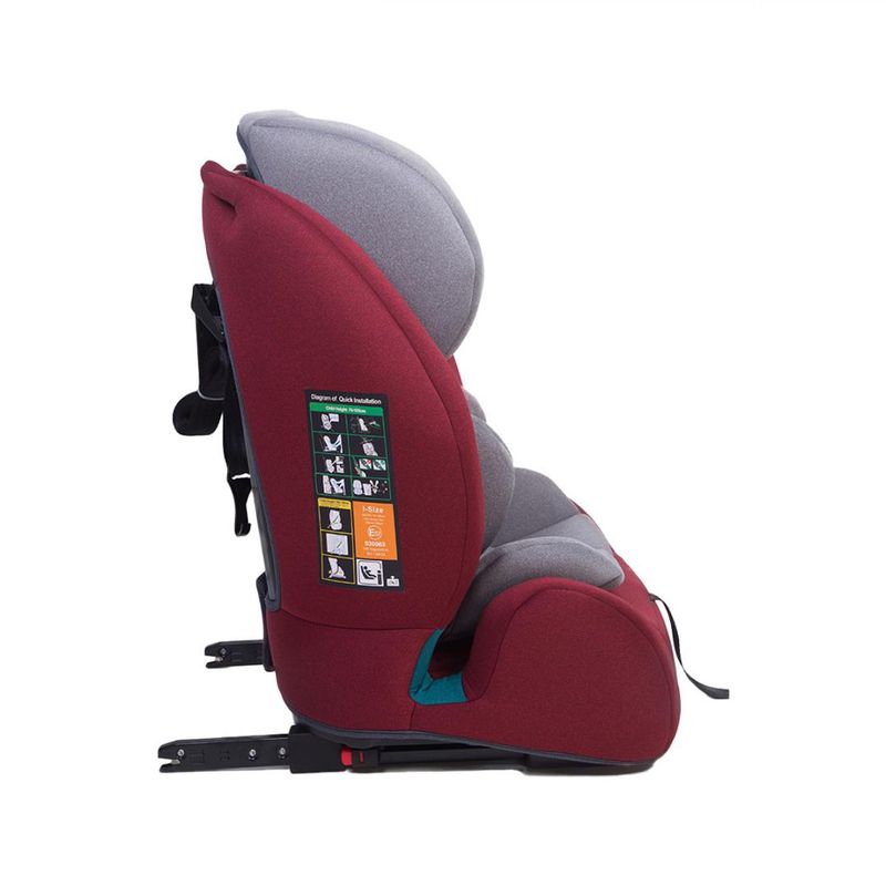 Jucarii, Copii si Bebe - Carucioare si articole de transport - Scaune auto copii - Scaun auto U-Grow UG-302IS-RD, 76-150cm, i-Size, Isofix, Top Tether, rosu - Infinity.ro