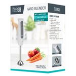 Electronice si Electrocasnice - Electrocasnice bucatarie - Mixere, tocatoare & roboti de bucatarie - Blendere si mini tocatoare - Blender mana alb 400w teesa - Infinity.ro