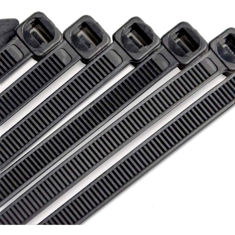 Casa si Gradina - Constructii - Feronerie si accesorii - Suruburi, dibluri si accesorii uz general - Set 100 coliere profesionale, soricei, 360mm, 4.5mm, anti-rupere, SapiSelco - Infinity.ro