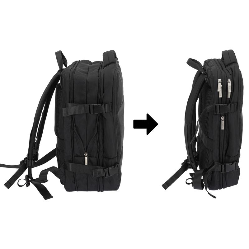 Sport si Outdoor - Articole de voiaj - Rucsacuri - Rucsac Laptop 15.6 inch Camry, 24L, Multifunctional, Impermeabil, Port USB, Negru - Infinity.ro