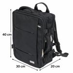 Sport si Outdoor - Articole de voiaj - Rucsacuri - Rucsac Laptop 15.6 inch Camry, 24L, Multifunctional, Impermeabil, Port USB, Negru - Infinity.ro