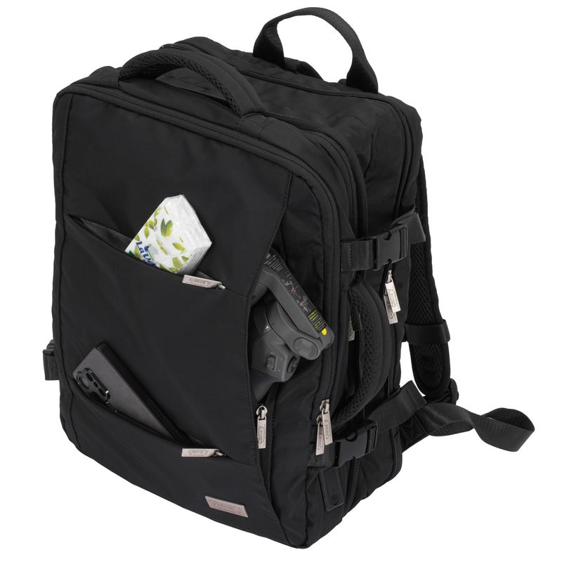 Sport si Outdoor - Articole de voiaj - Rucsacuri - Rucsac Laptop 15.6 inch Camry, 24L, Multifunctional, Impermeabil, Port USB, Negru - Infinity.ro