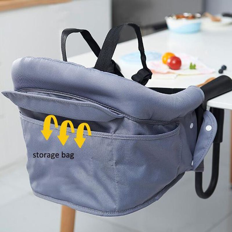 Jucarii, Copii si Bebe - Hrana si alaptare - Scaune de masa bebe - Scaun atasabil la masa U-Grow UGSM-0042, portabil, sistem siguranta, pliabil - Infinity.ro