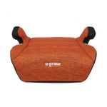 Jucarii, Copii si Bebe - Carucioare si articole de transport - Scaune auto copii - Inaltator auto U-Grow UG-HB56-BRICK, i-Size 125-150cm, R129, negru/caramiziu - Infinity.ro