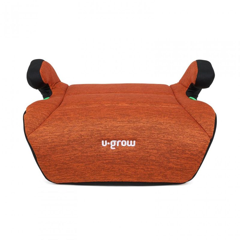 Jucarii, Copii si Bebe - Carucioare si articole de transport - Scaune auto copii - Inaltator auto U-Grow UG-HB56-BRICK, i-Size 125-150cm, R129, negru/caramiziu - Infinity.ro