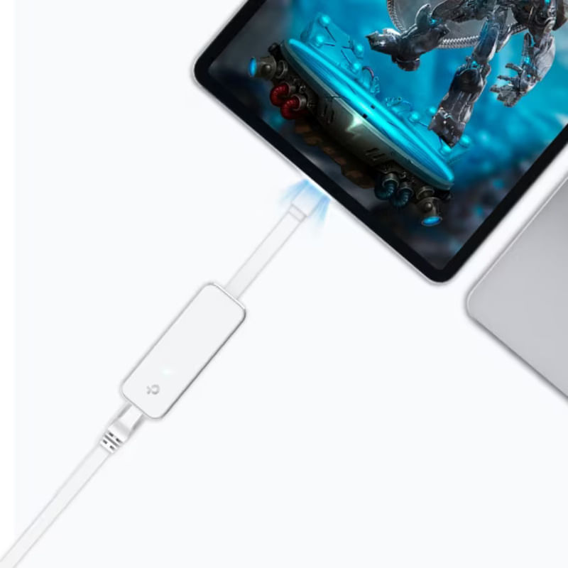 PC, gaming si accesorii - Retelistica - Placi de retea - Placa de retea TP-Link UE300C, Type-C la RJ45 Gigabit Ethernet - Infinity.ro