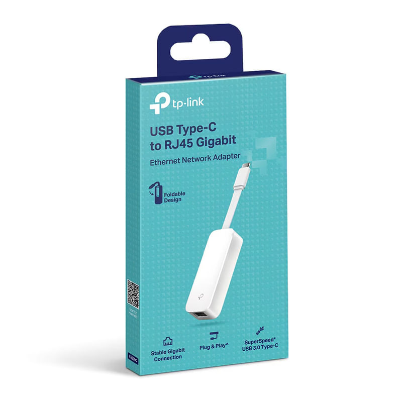 PC, gaming si accesorii - Retelistica - Placi de retea - Placa de retea TP-Link UE300C, Type-C la RJ45 Gigabit Ethernet - Infinity.ro