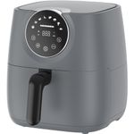 Electronice si Electrocasnice - Electrocasnice bucatarie - Aparate de gatit & desert - Friteuze - Friteuza cu aer cald Heinner HAF-B6GREY1700, 1700W, 5.7L, Gri antracit - Infinity.ro